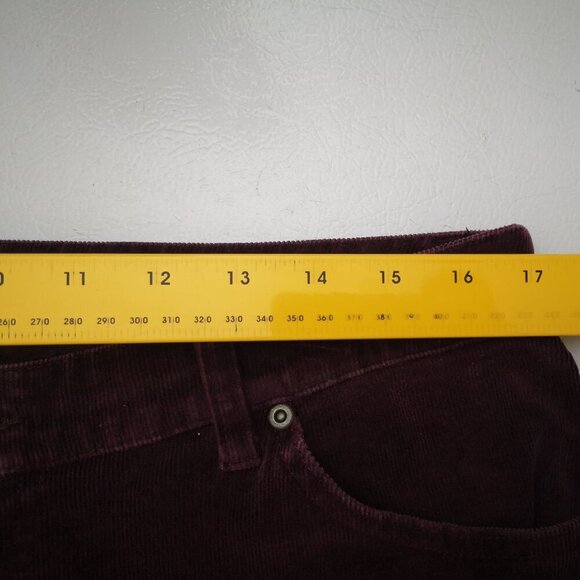 St John's Bay Ladies Size 12 Purple Bootcut Corduroy Pants - Picture 9 of 11